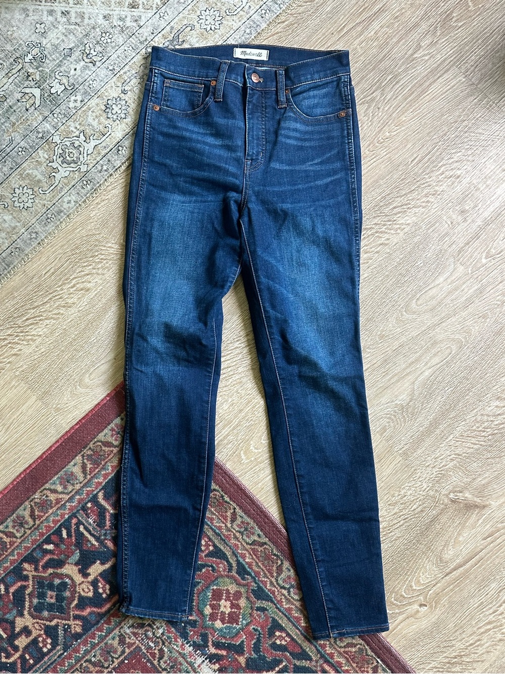 Madewell Deep Indigo Skinny Jeans size 26